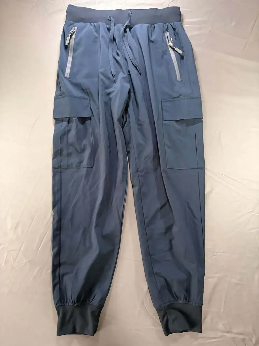 Libin Men's Lightweight Joggers Water Proof Quick Dry Cargo Hiking Pants, Blue